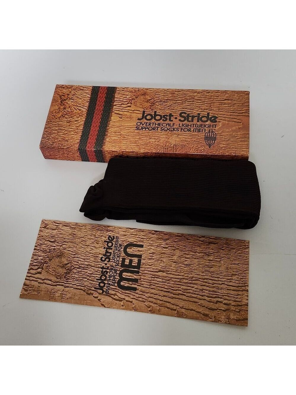 VINTAGE JOBST STRIDE Over the Calf Support Socks For Men BNIP Lightweight 1975